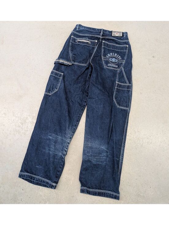 vintage Other - Vintage 90s Infiniti Jeans Company Carpenter Dark Blue Jeans